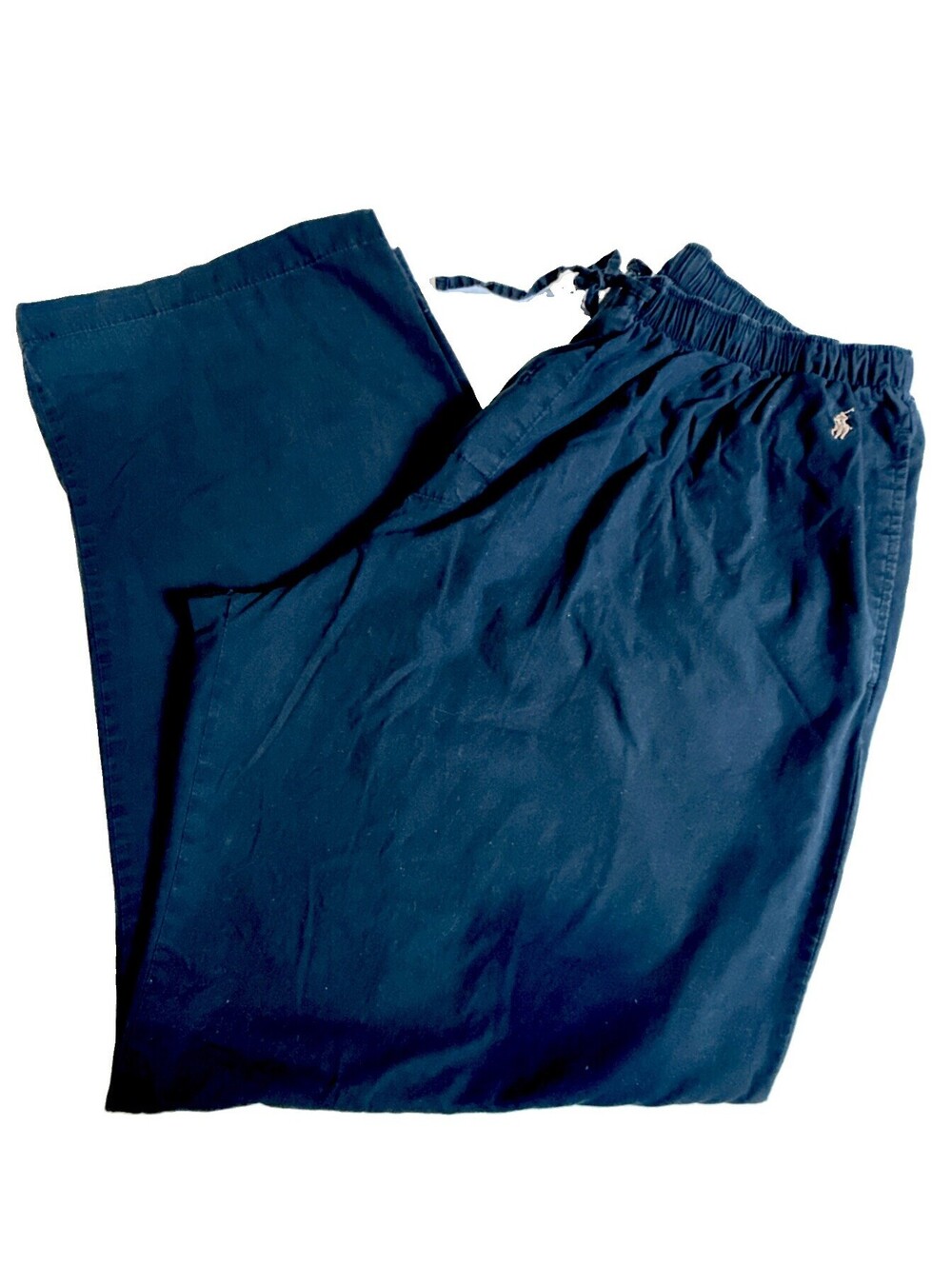 Polo Ralph Lauren Navy Blue Polo Player Pajama Pants Sleepwear Size L